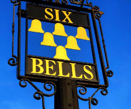 Six Bells sign